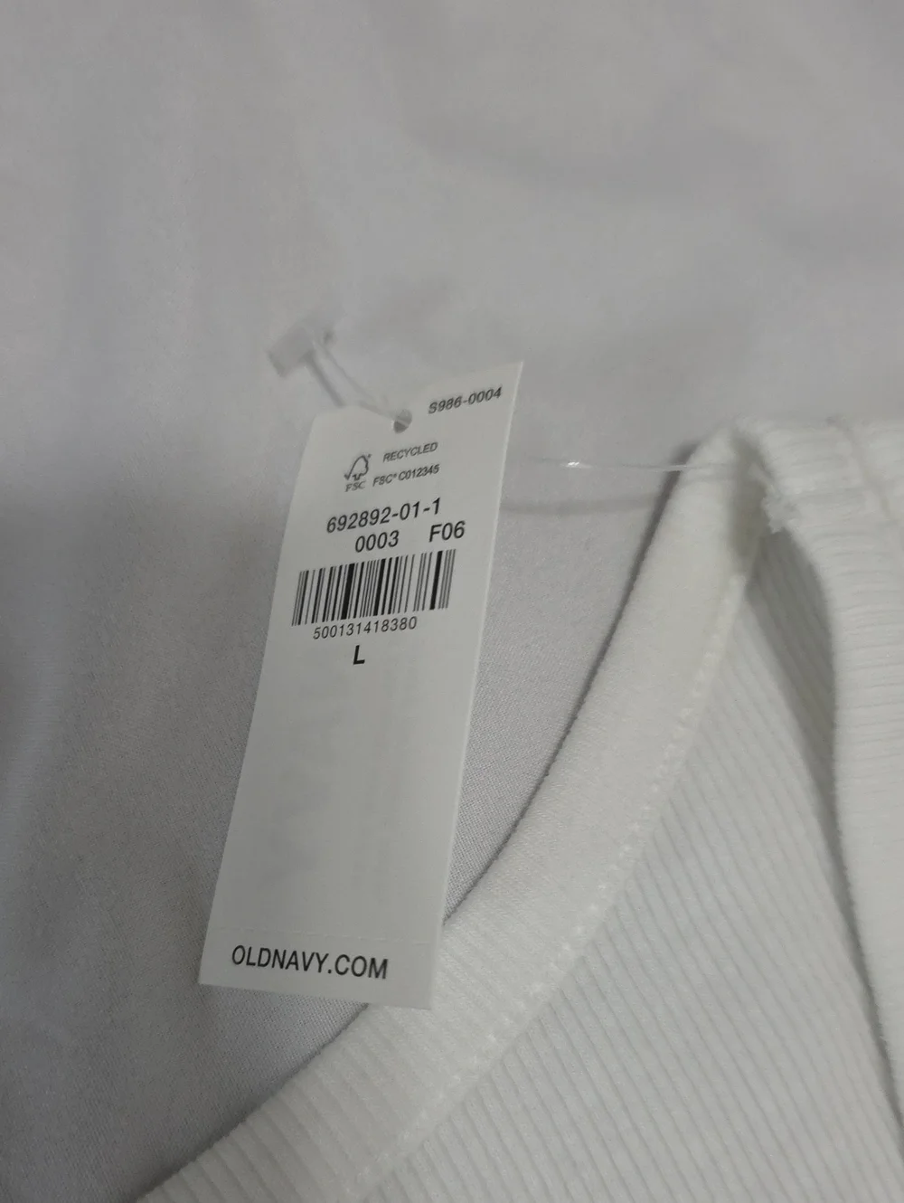 Old Navy classic white